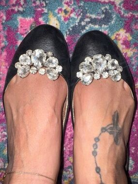 Steve Madden Black Ballet Flats - Women's Dress Flats
